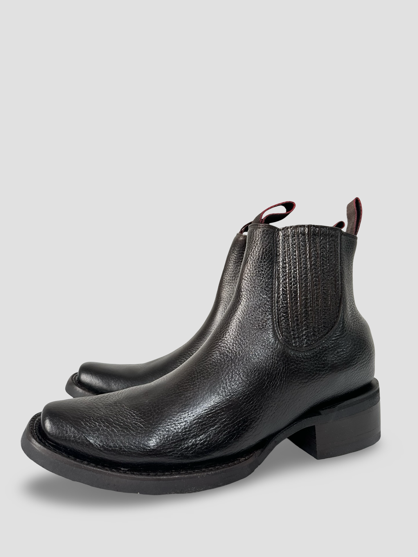 Botin Charro Chocolate, horma Levi´s