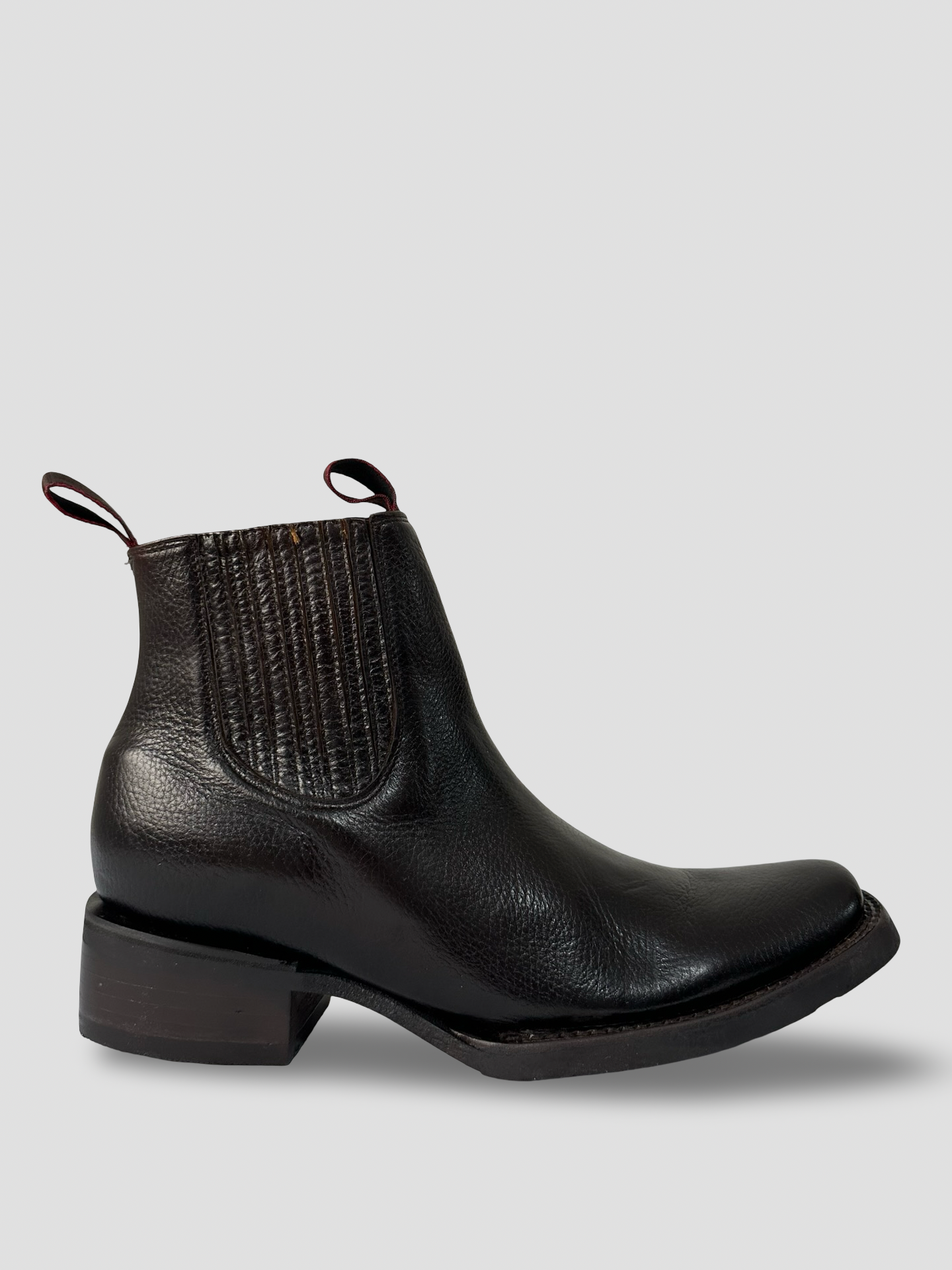 Botin Charro Chocolate, horma Levi´s