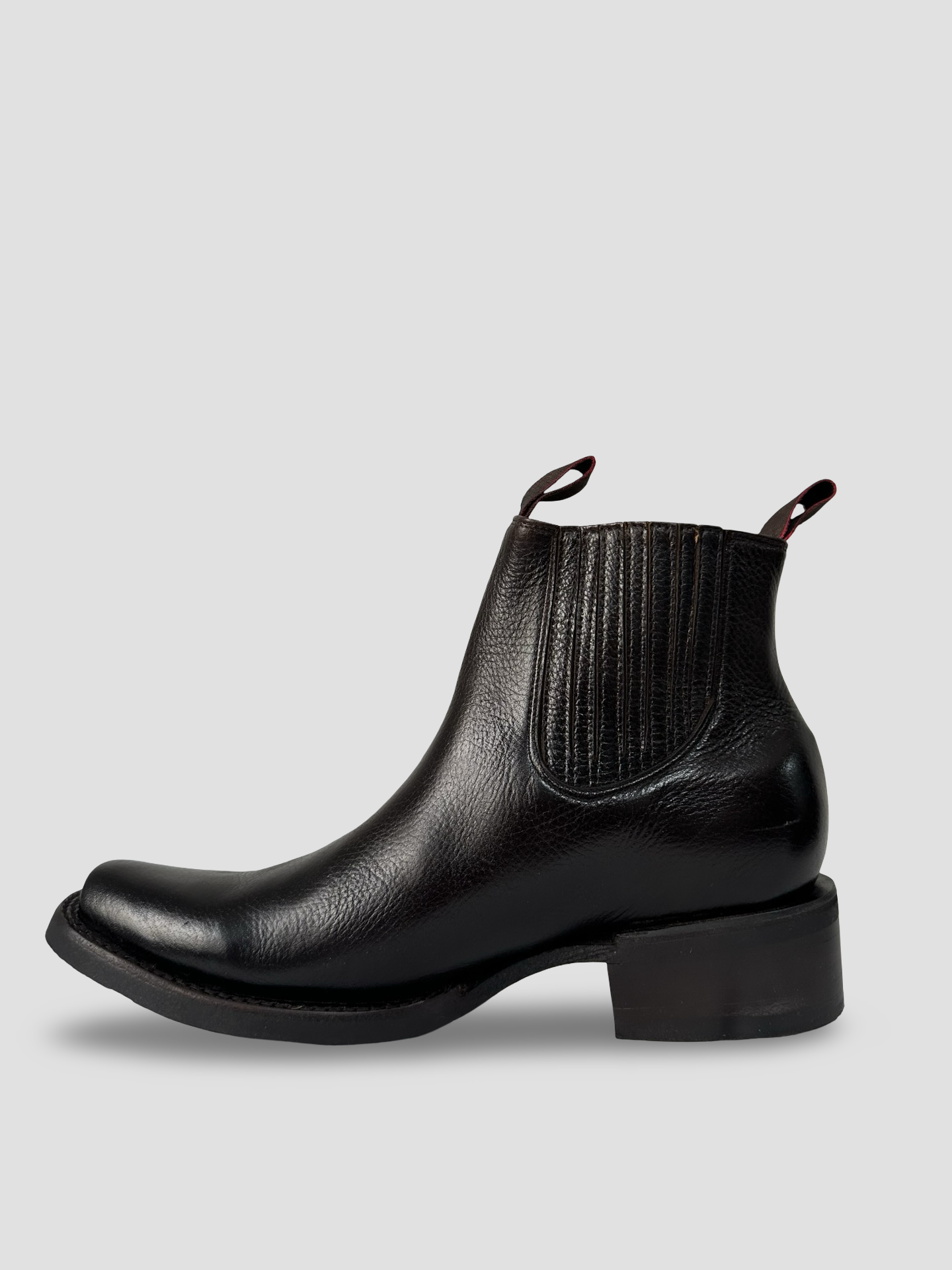 Botin Charro Chocolate, horma Levi´s