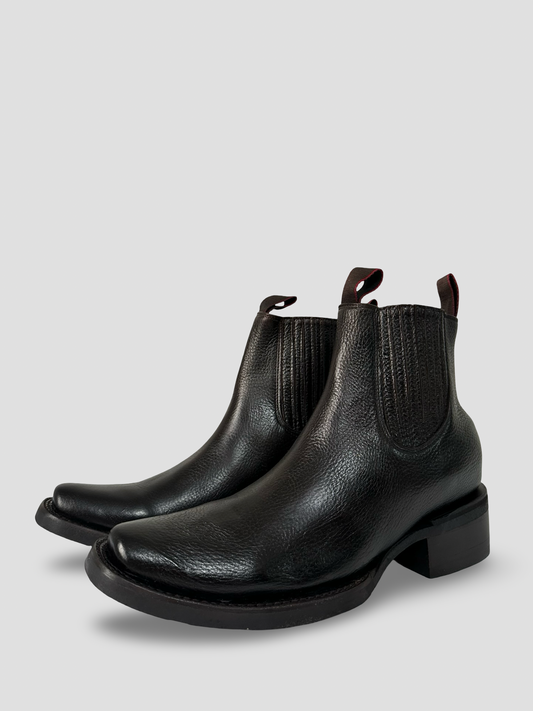Botin Charro Chocolate, horma Dubai
