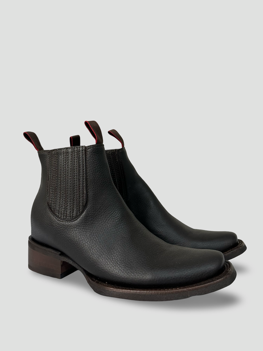 Botin Charro Marrón, horma Dubai
