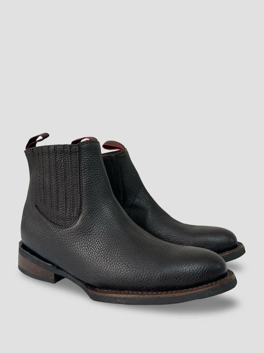 Botin Charro Marrón, horma oval