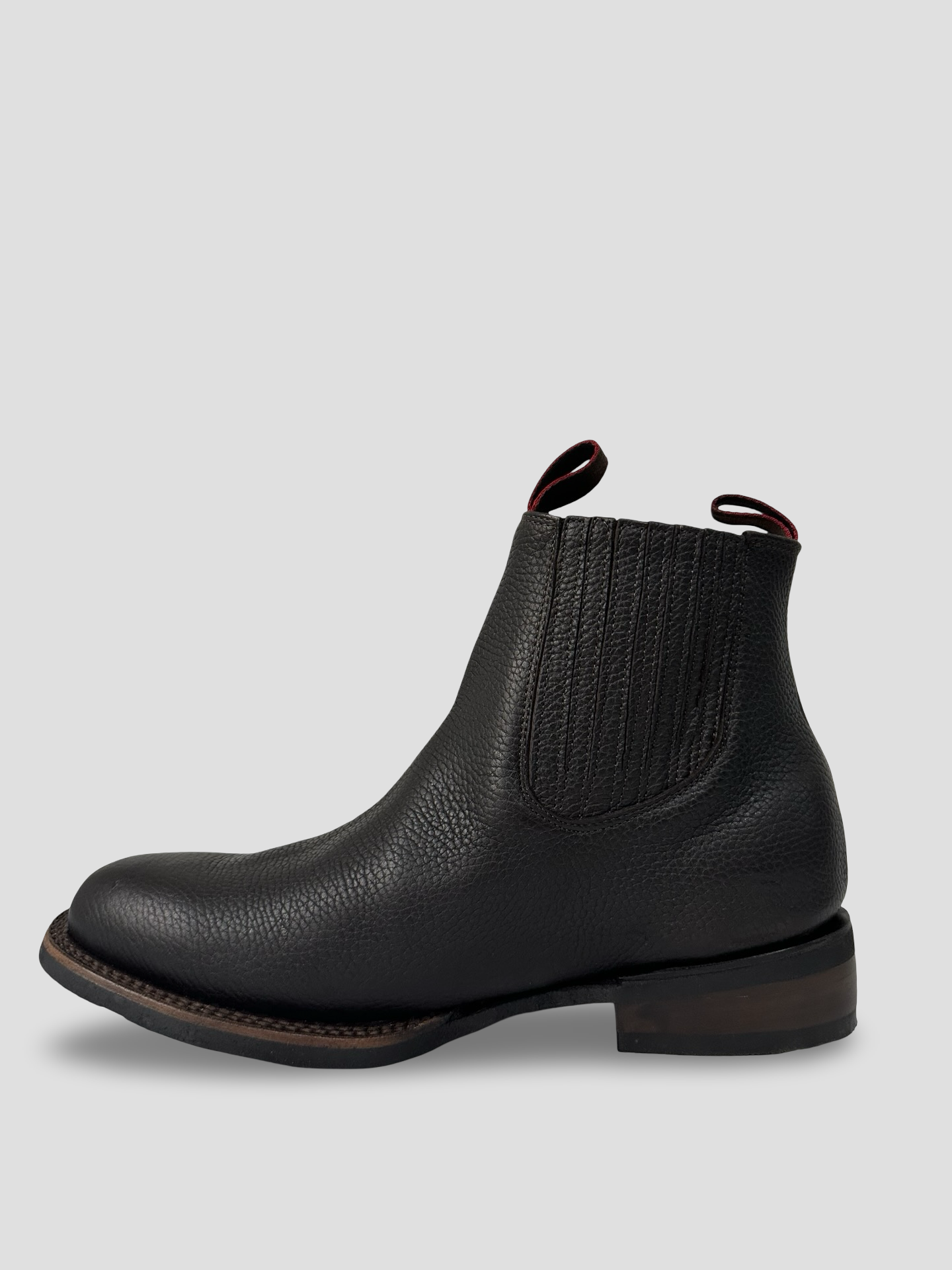 Botin Charro Marrón, horma oval