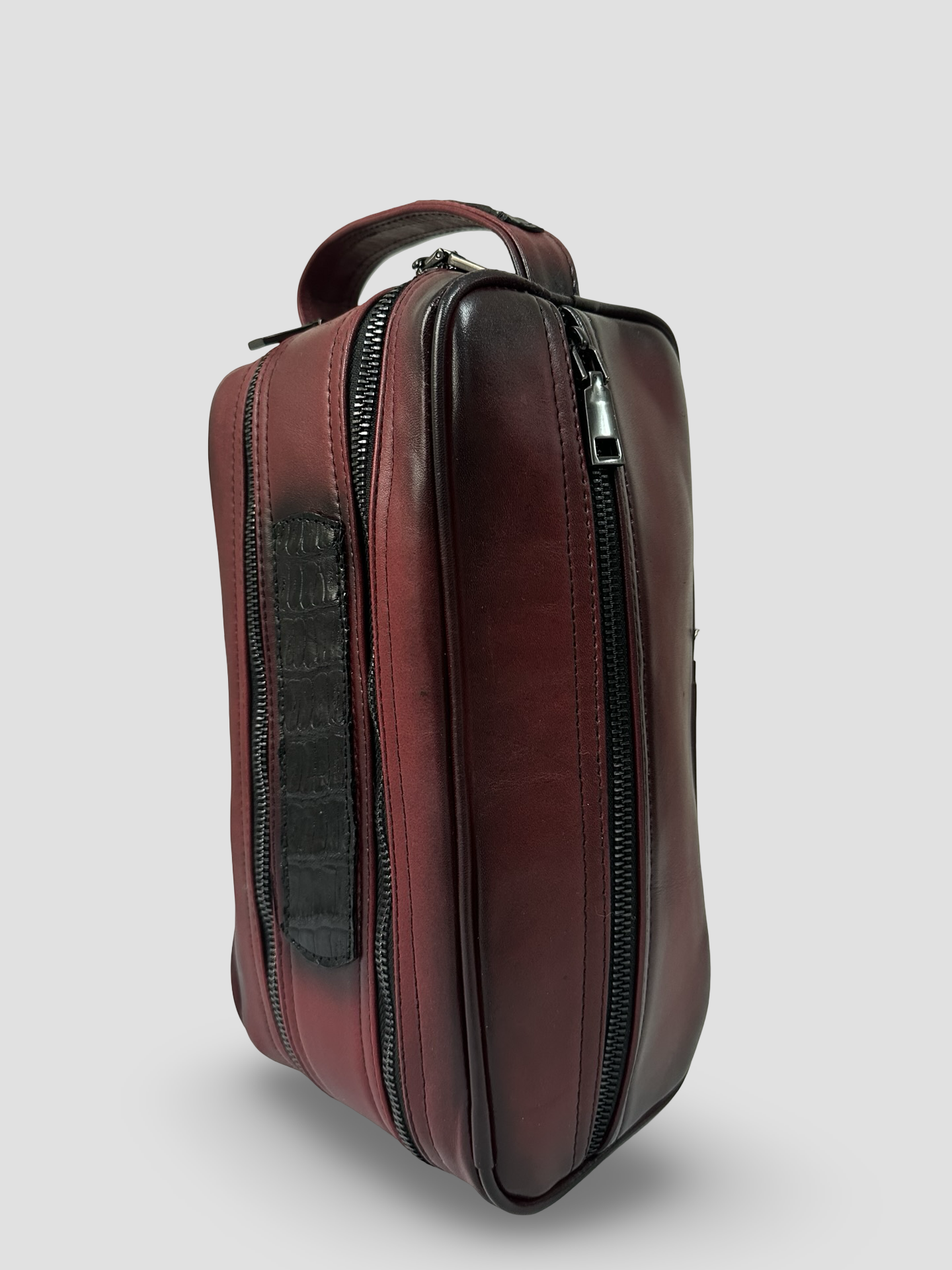 Neceser Caimán Black Cherry