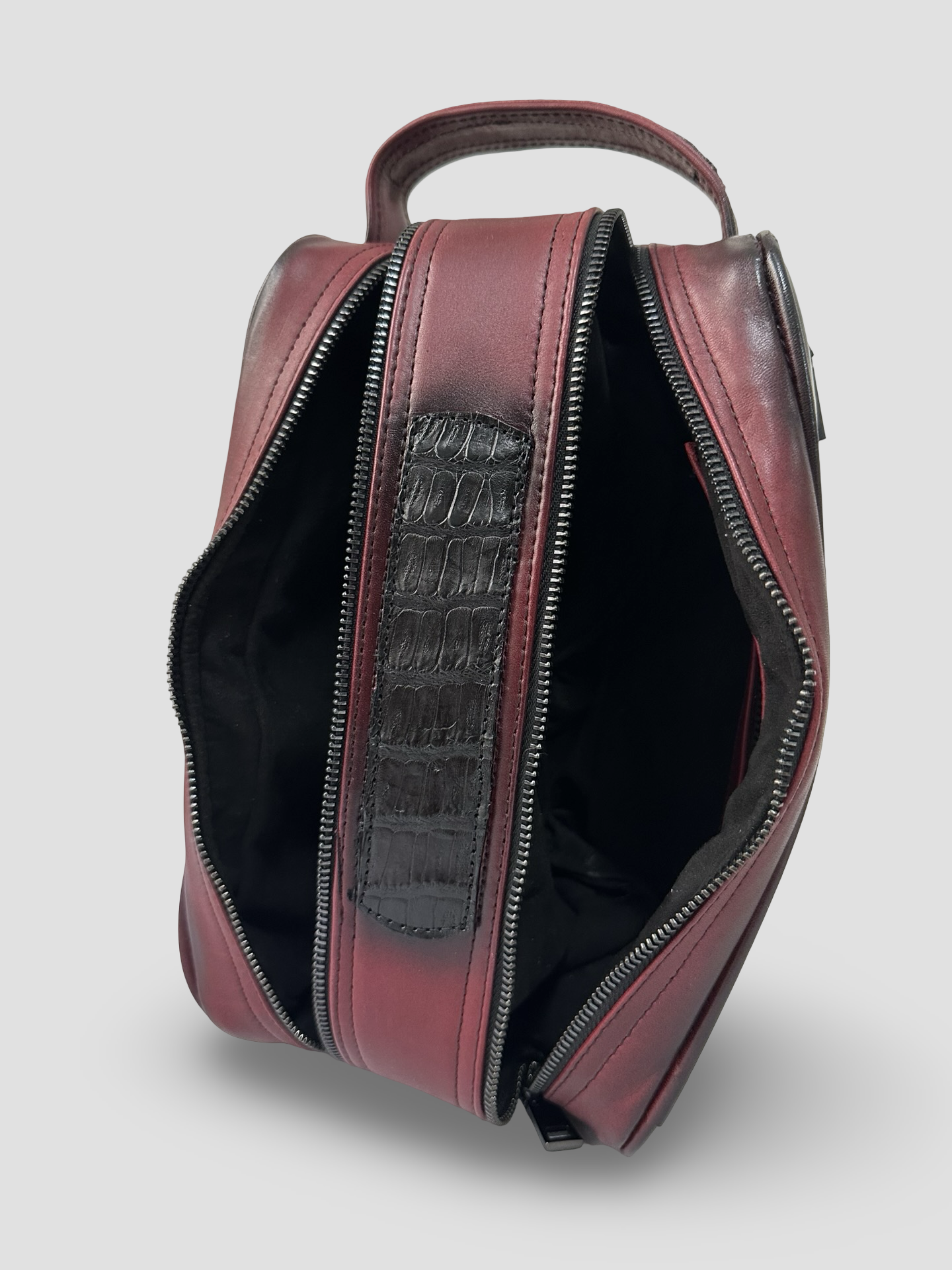 Neceser Caimán Black Cherry