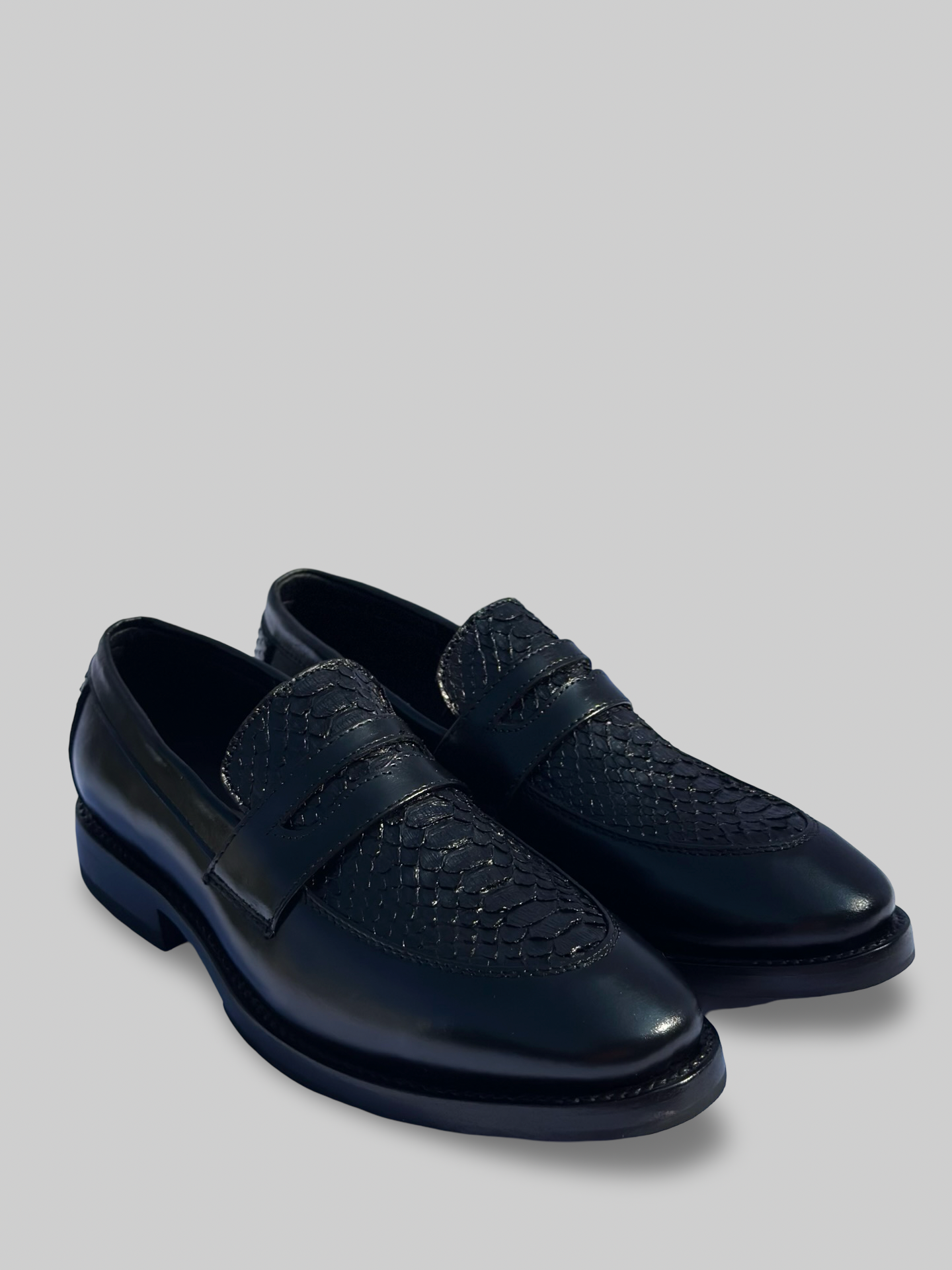Mocasines | Black Python