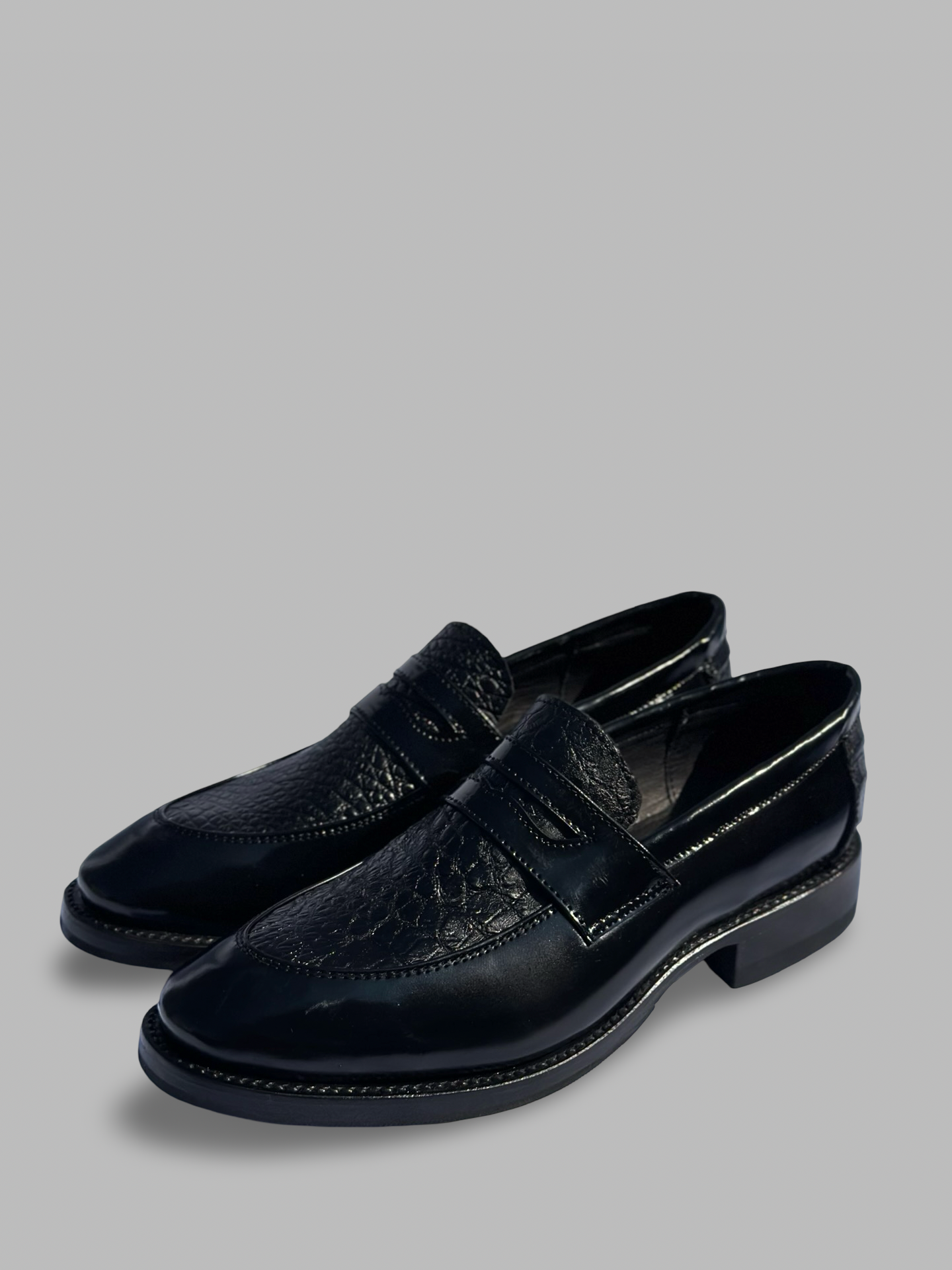 Mocasines | Cocodrilo Full Black