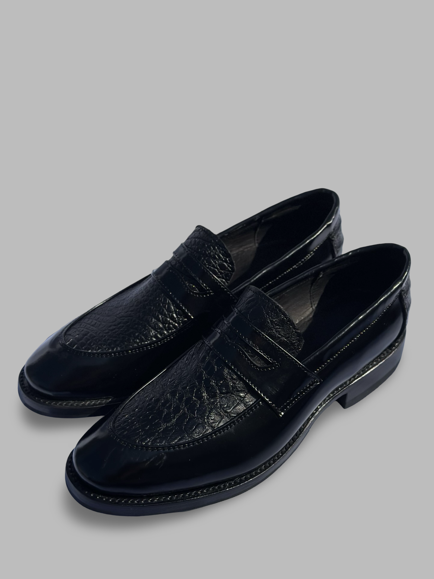 Mocasines | Cocodrilo Full Black