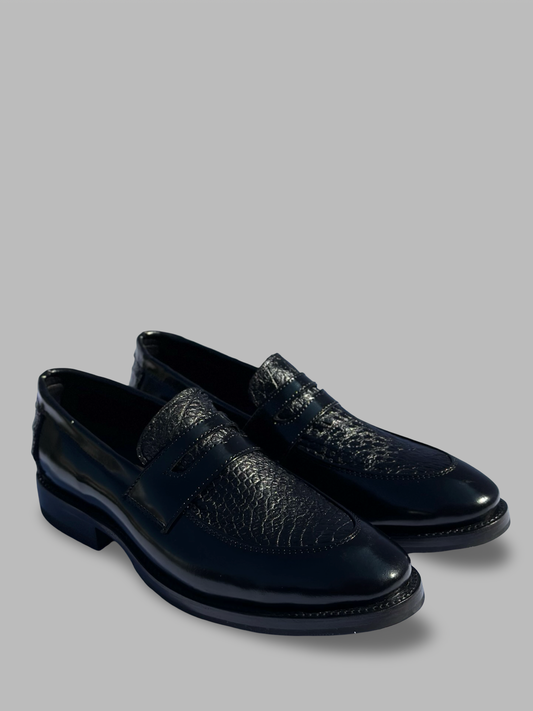 Mocasines | Cocodrilo Full Black