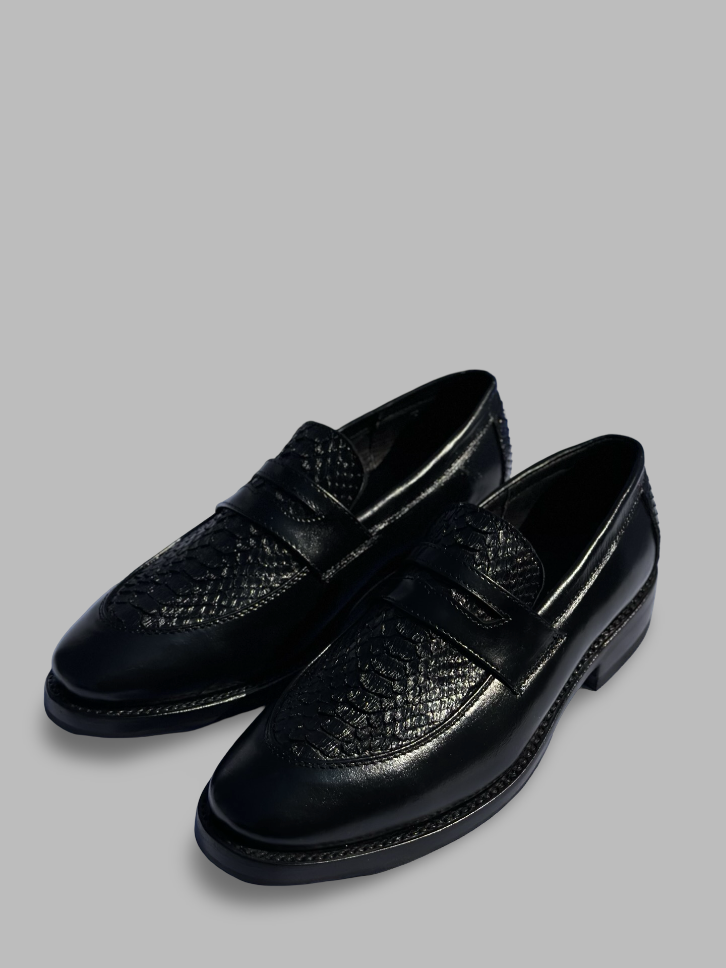 Mocasines | Black Python