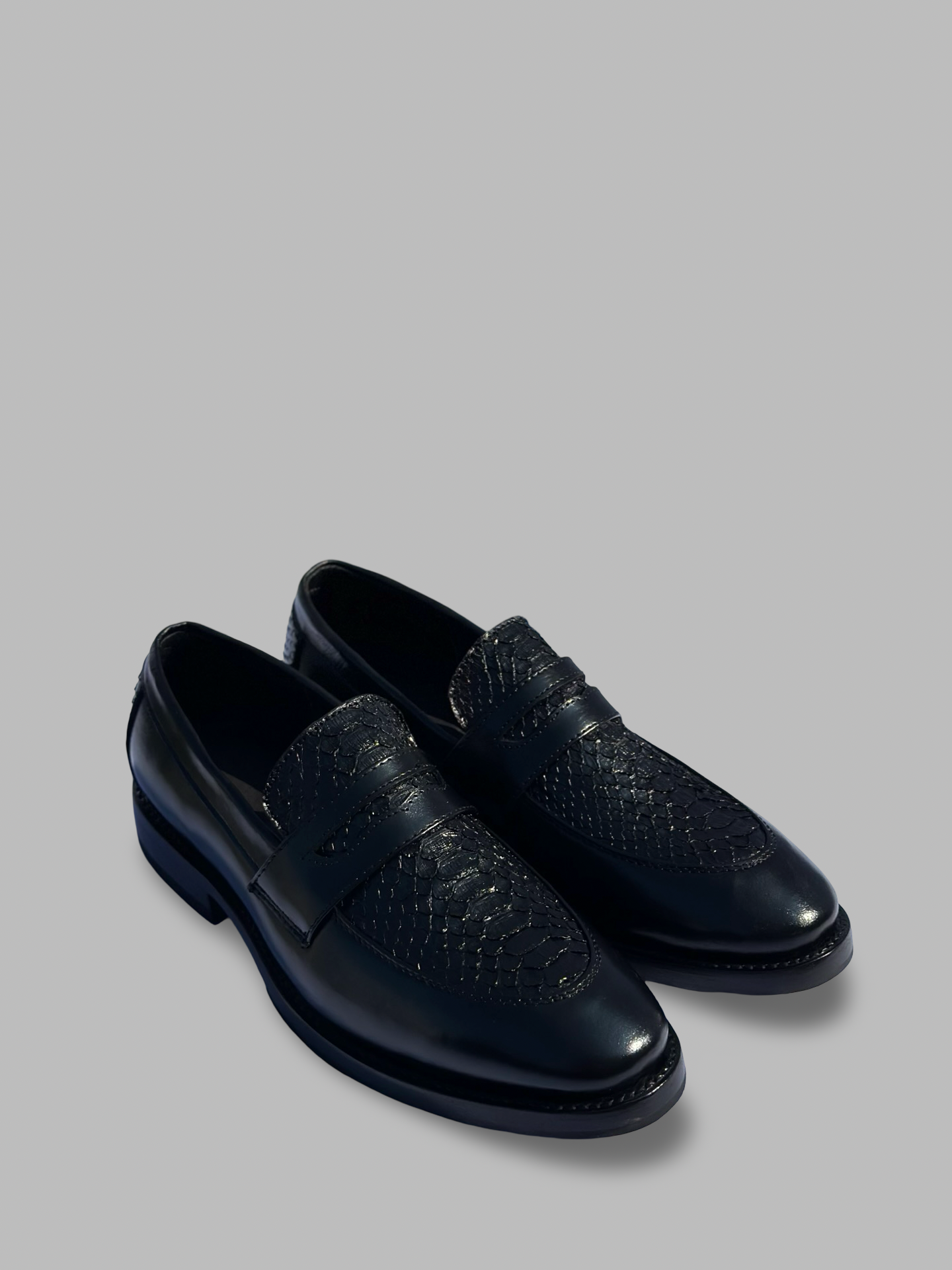 Mocasines | Black Python
